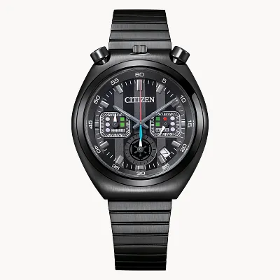 Darth Vader Black Dial Stainless Steel Bracelet AN3669-52E Darth Vader Black Dial Stainless Steel Bracelet AN3669-52E